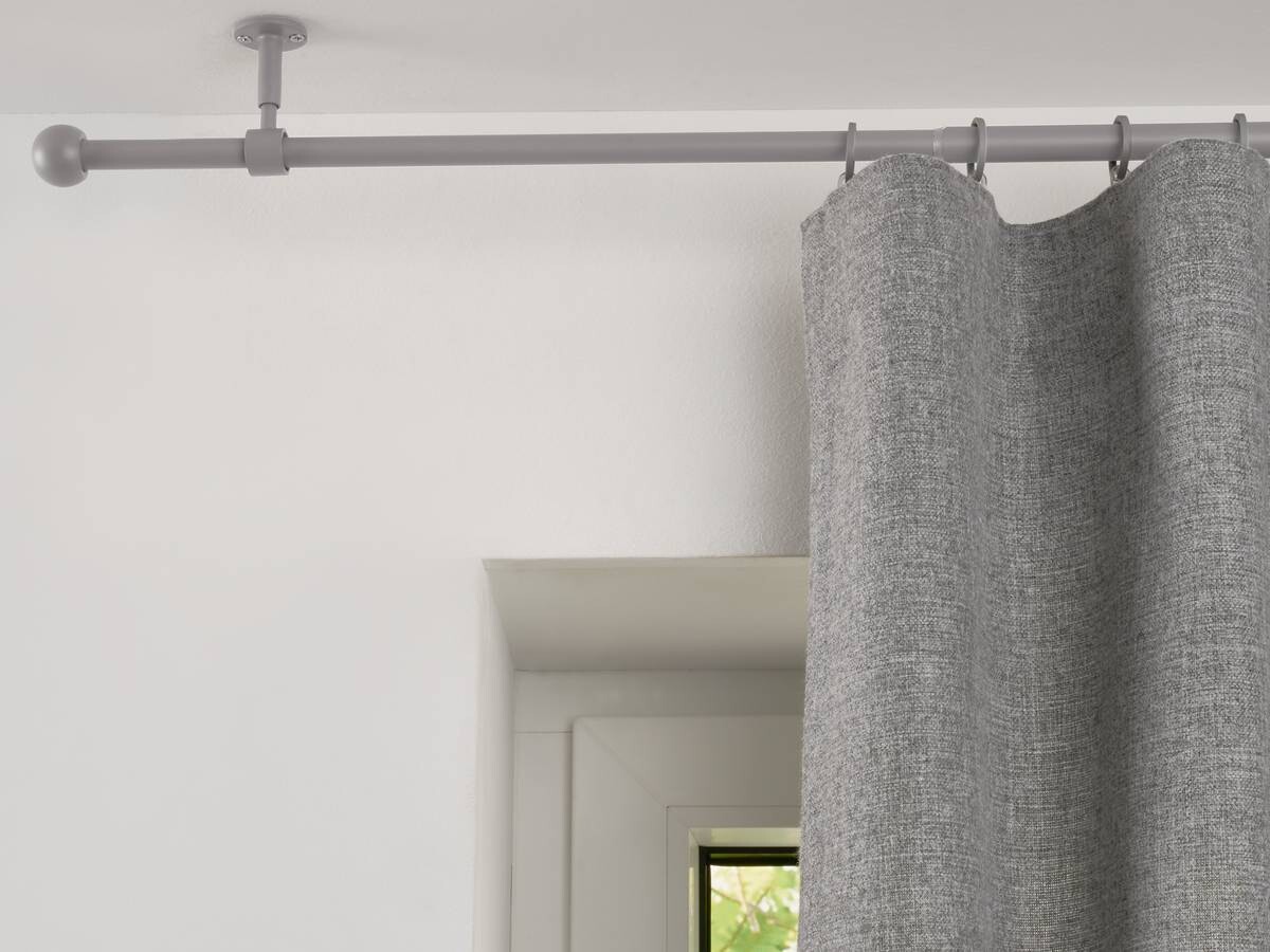 ondeco Stilgarnituren Cool-Gray Metall L: ca. 400 cm ausziehbar von ca. 210 bis 400 cm 1.0 Läufe