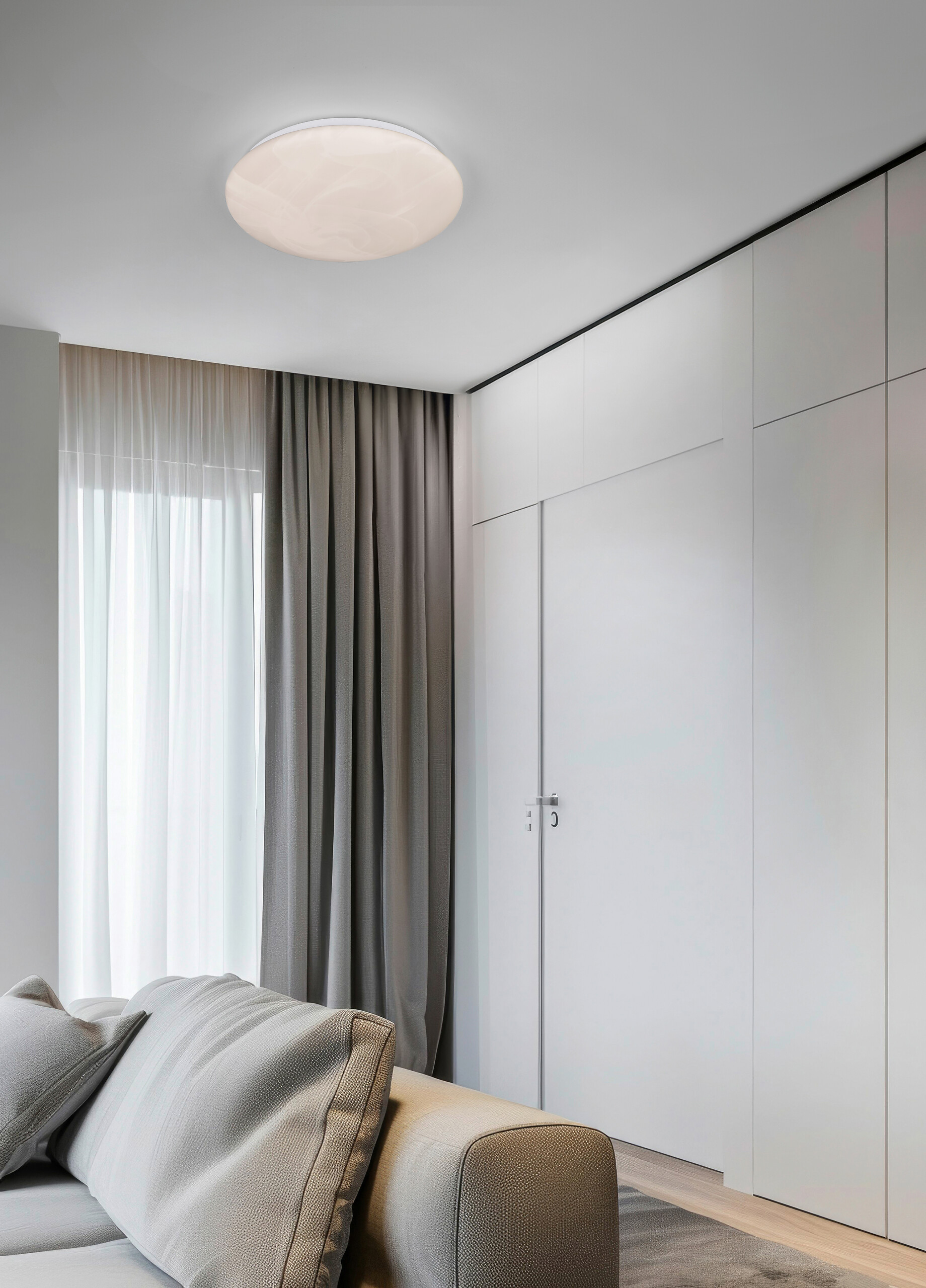 Reality LED-Deckenleuchte Umbria H/D: ca. 6,5x28 cm