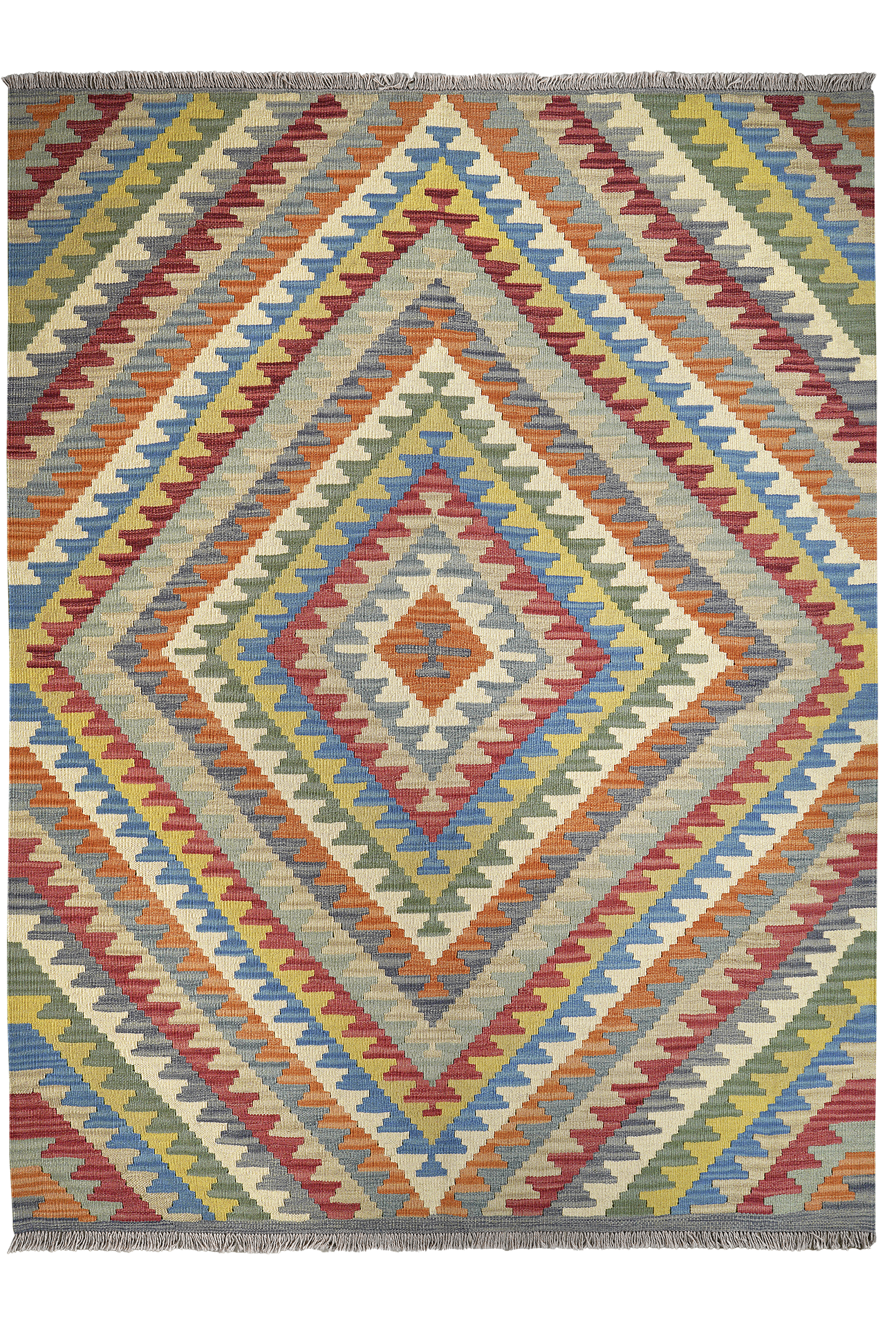 PersaTepp Teppich Kelim Gashgai bunt B/H/L: ca. 176x1x241 cm