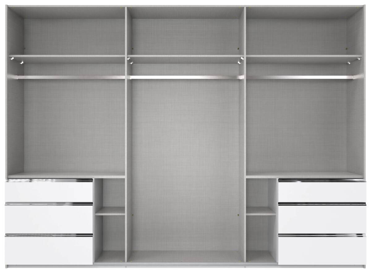 Schwebetürenschrank Level36 B/H/T: ca. 300x216x65 cm