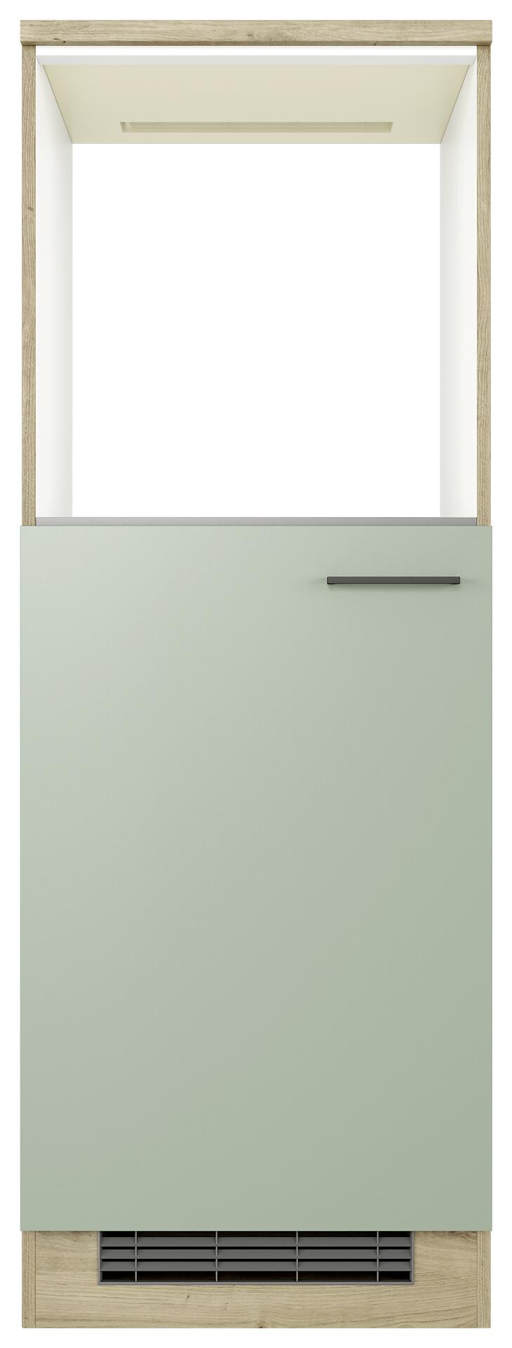Kühlumbauschrank Cara grün B/H/T: ca. 60x168,5x60 cm