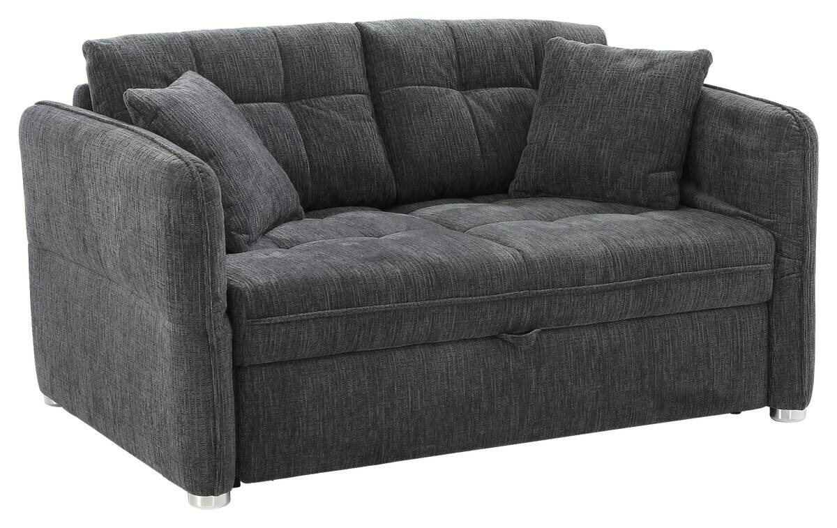 Schlafsofa grau Polyester B/H/T: ca. 191x84x105 cm