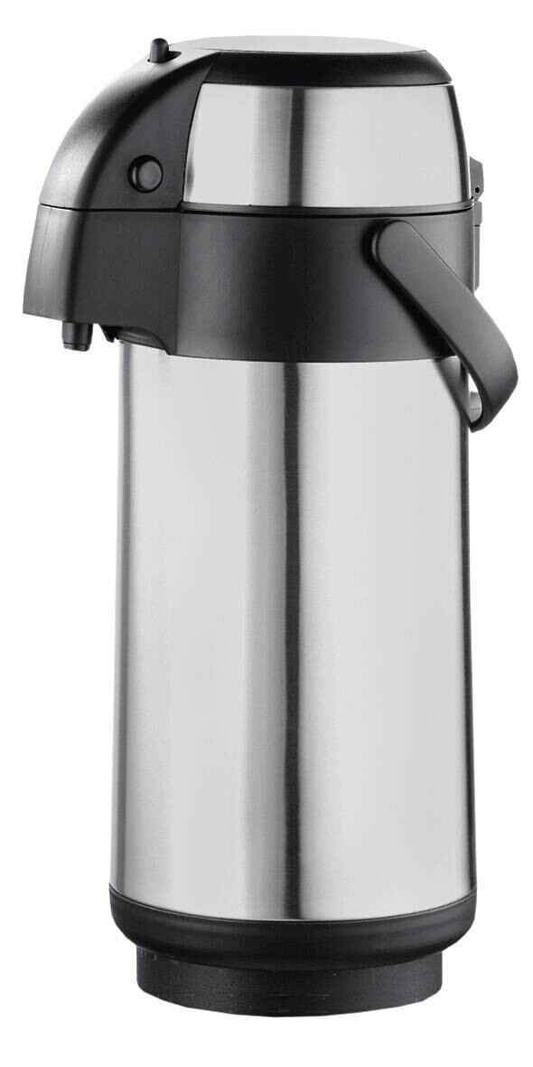 Axentia Airpot silber Edelstahl B/H/L: ca. 18x18x37 cm