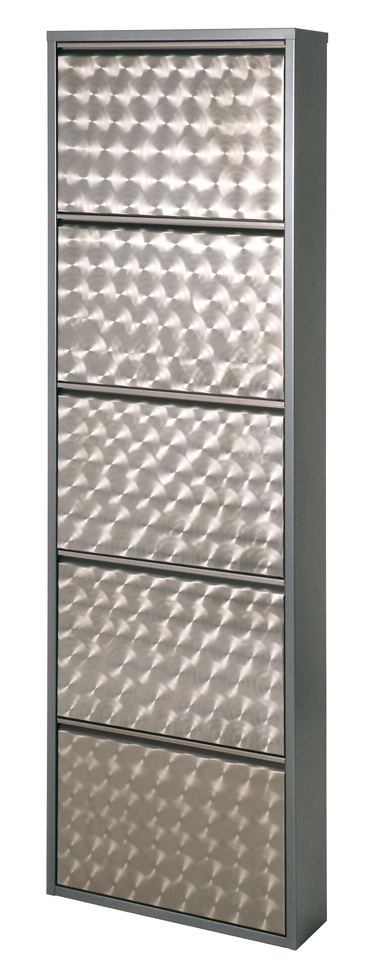 Schuhkipper Clip silber lackiert Optik B/H/T: ca. 50x170x13,5 cm