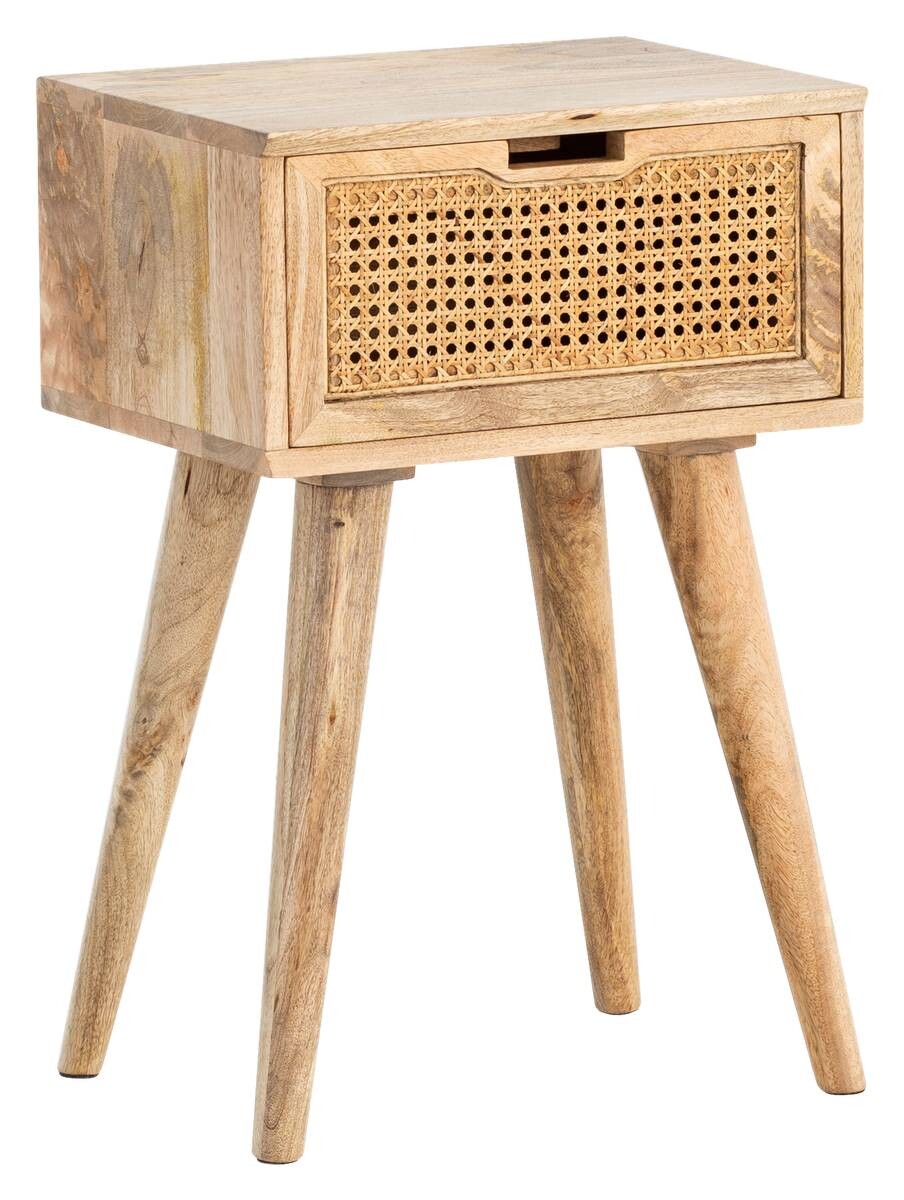 Nachtkonsole natur B/H/T: ca. 40x60x30 cm