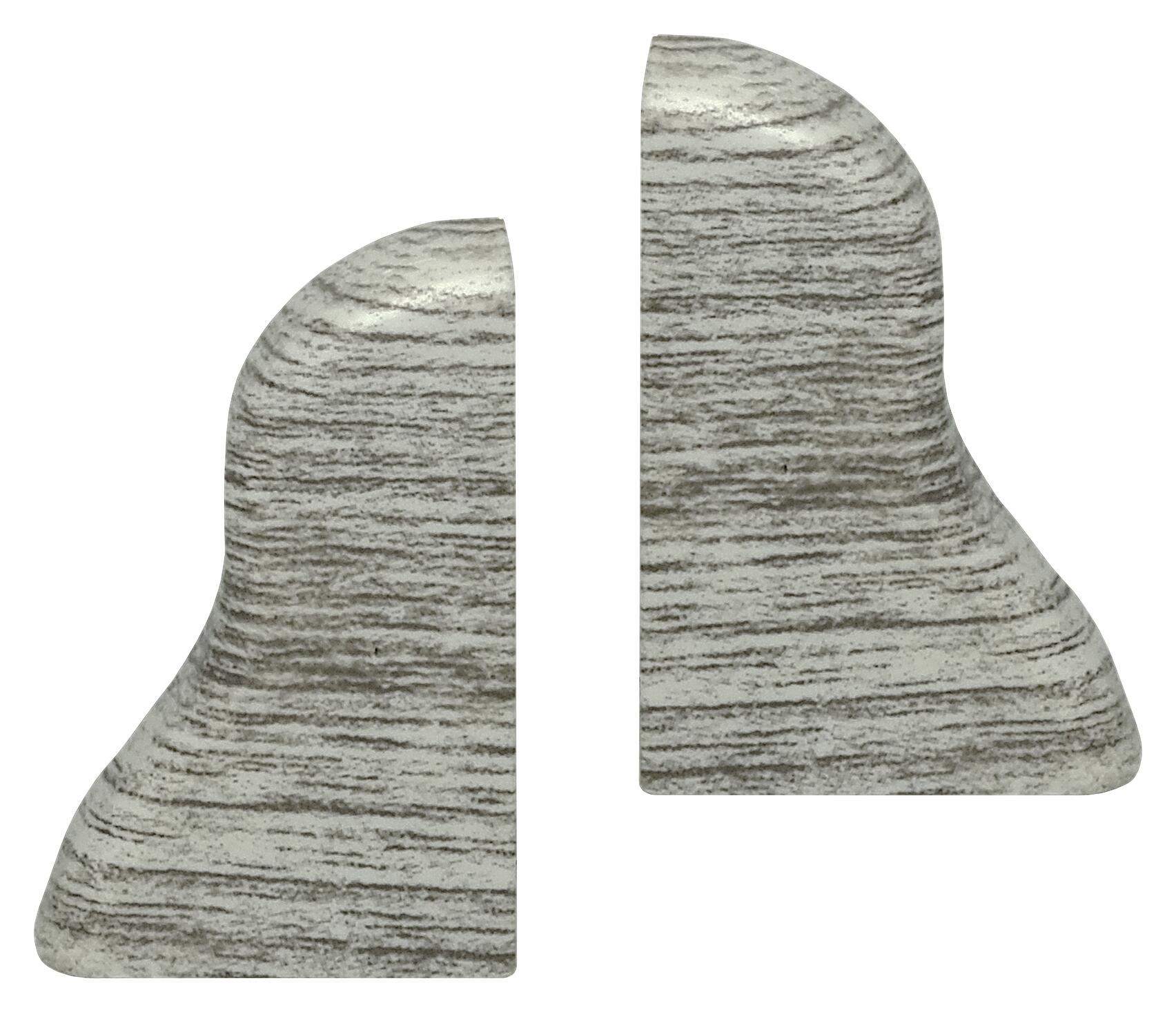 Endkappe Eiche L/B/H: ca. 2,35x1,04x4,25 cm