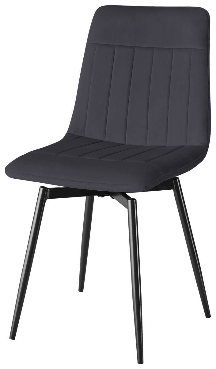 Stuhl Ayra Samt B/H/T: ca. 57x85x57 cm