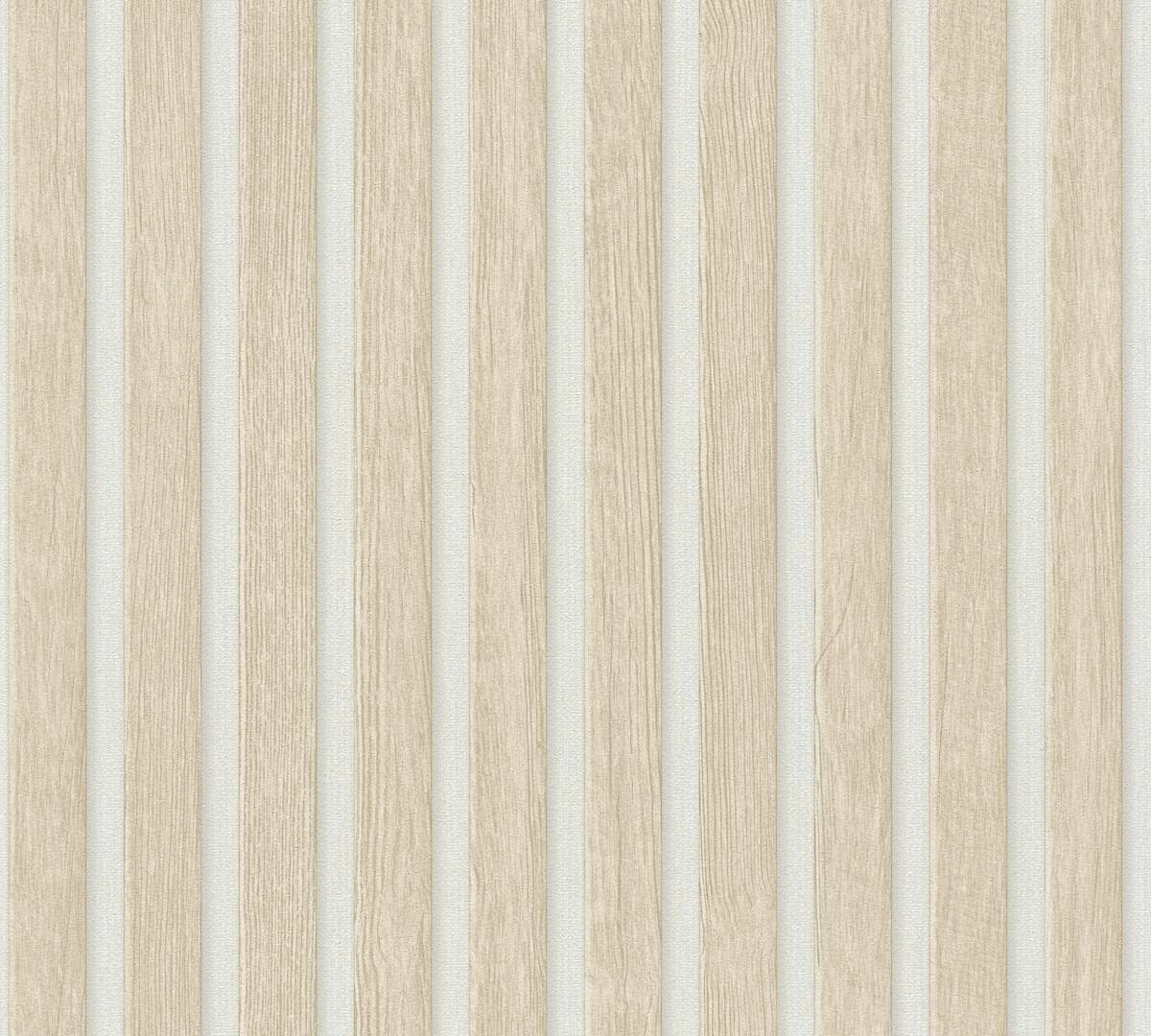 A.S.Creation Vliestapete beige weiß B/H/D: ca. 53x1005x8,5 cm