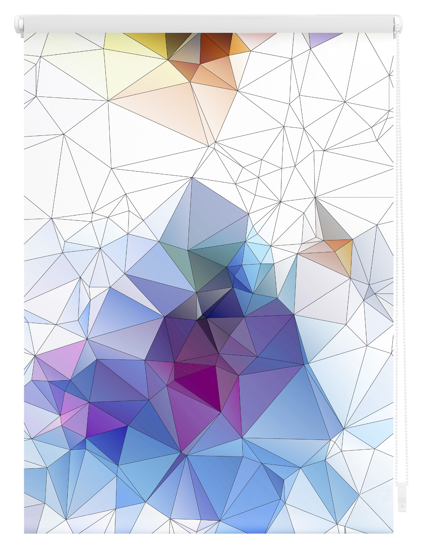 LICHTBLICK Rollo Grafik bunt B/L: ca. 90x150 cm