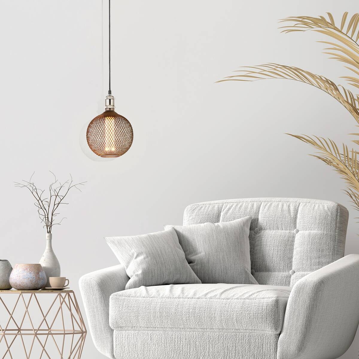 Searchlight Dekolampe Wire E27