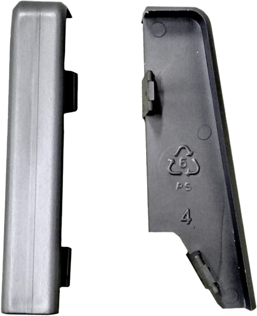 Verlängerung Silbergrau L/B/H: ca. 1x1x5,8 cm