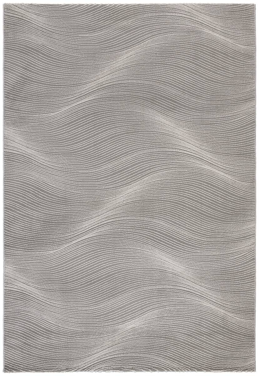 Webteppich Leonie grau B/L: ca. 160x230 cm