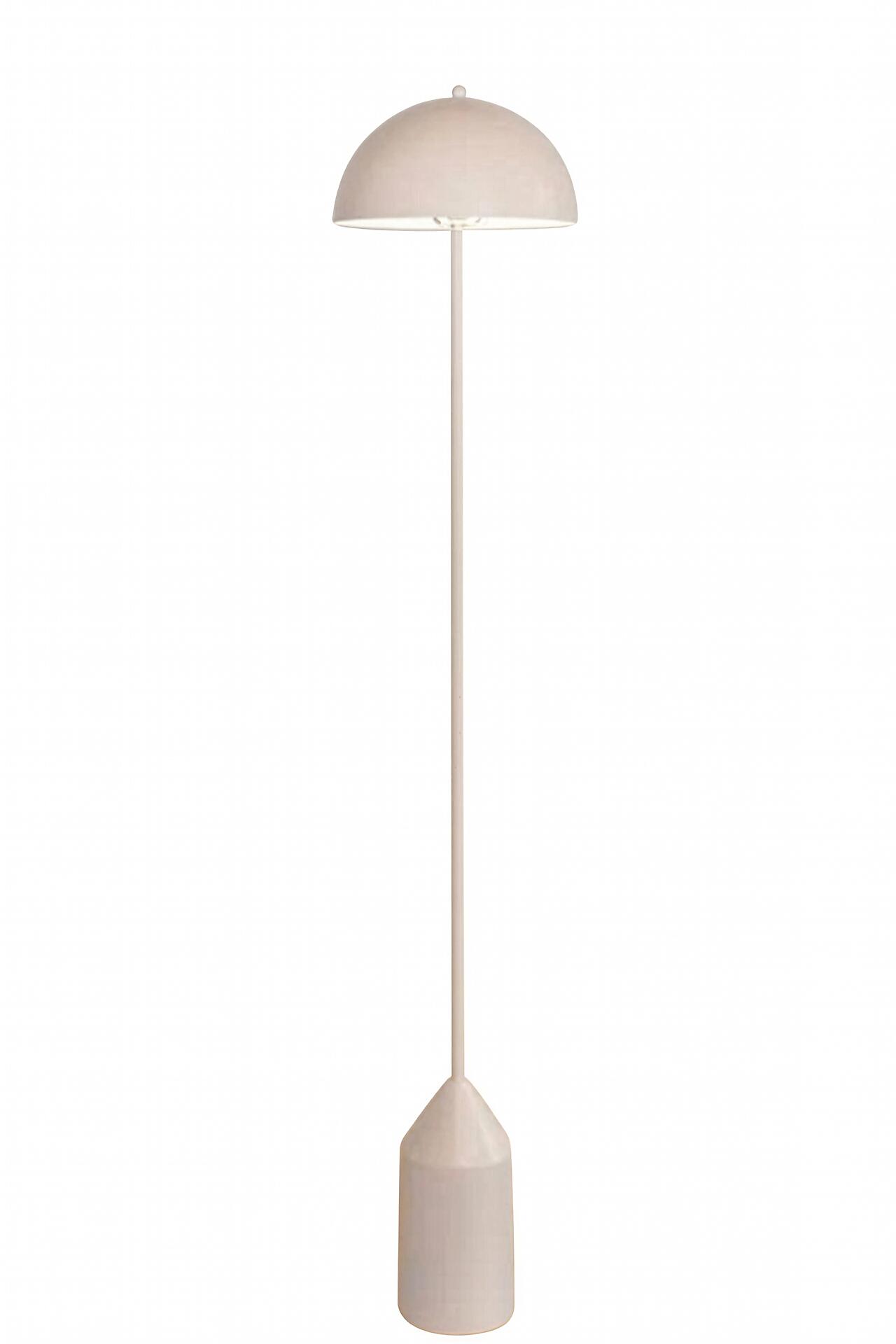 Opviq Stehleuchte weiß Metall B/H/T/L/D: ca. 40x160x40x40x40 cm E27 1 Brennstellen