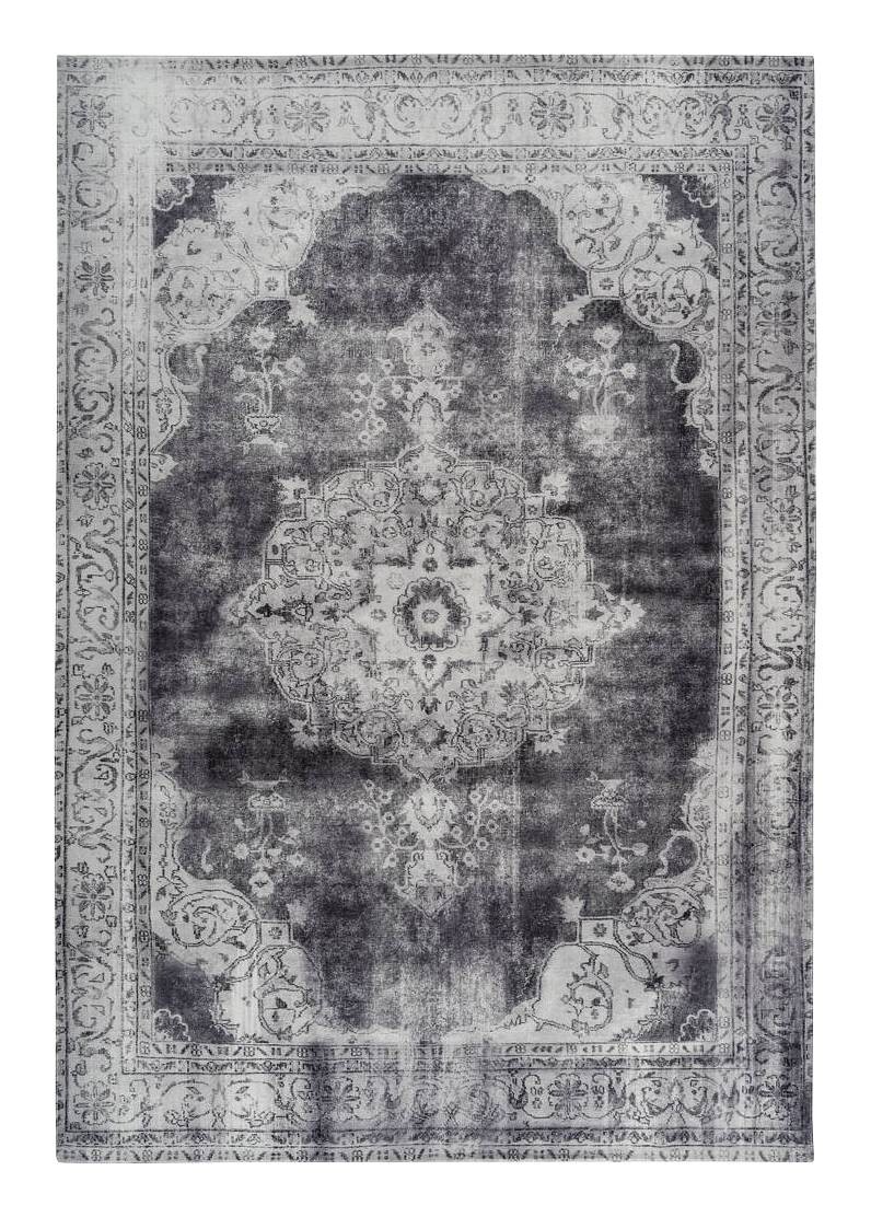 360Living Teppich Vintage hellgrau B/L: ca. 140x200 cm