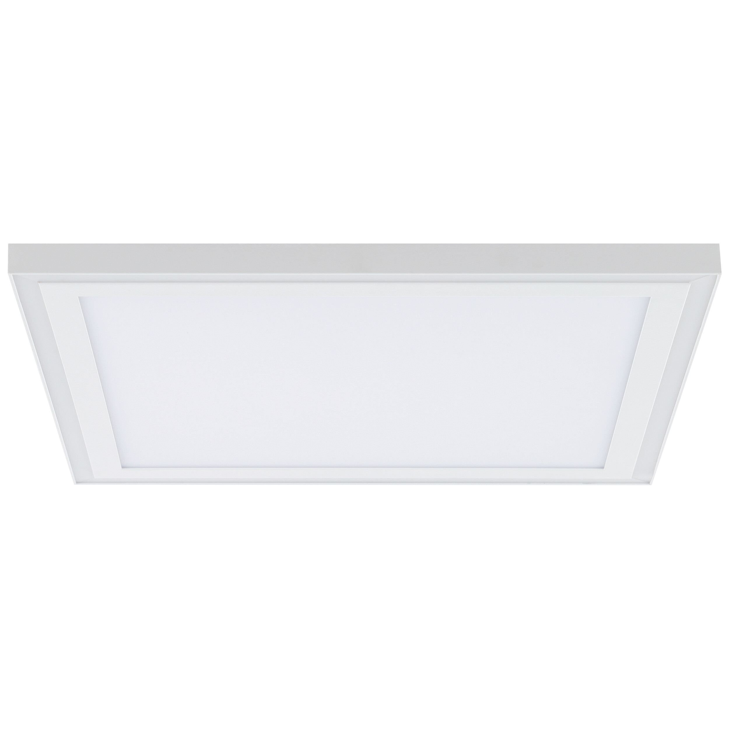 Brilliant Deckenleuchte Laurice G99309/05 weiß Kunststoff Metall B/H/L: ca. 40x5x40 cm