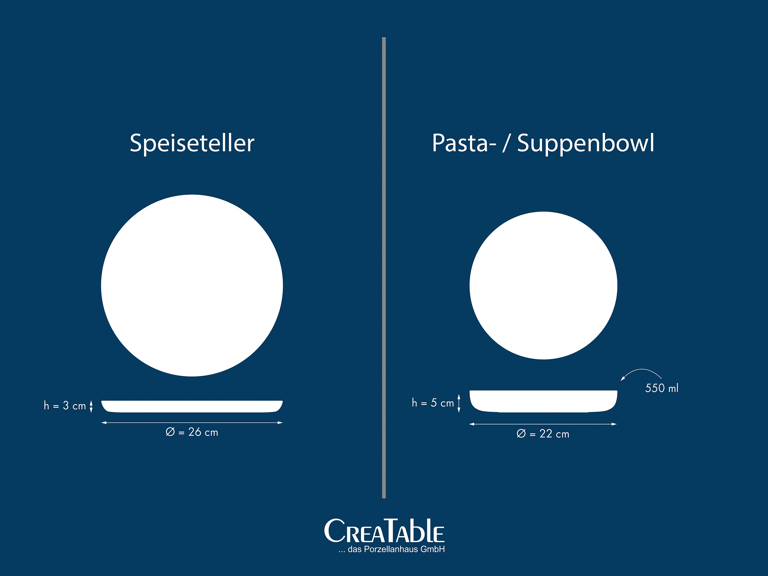 CreaTable Tafelservice Nordic Gourmet schwarz Steinzeug 12 tlg.