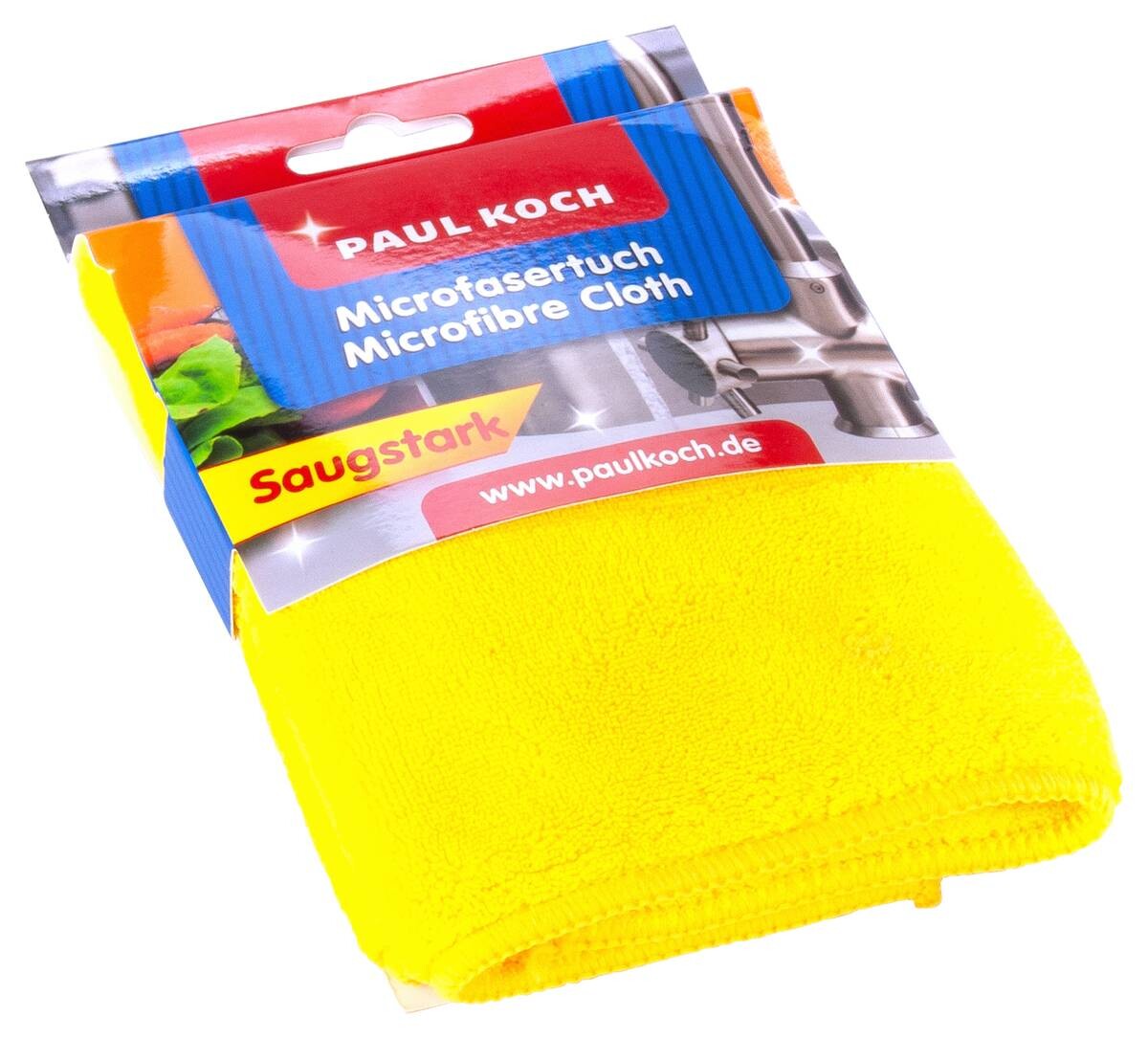 Microfasertuch gelb B/L: ca. 30x15 cm