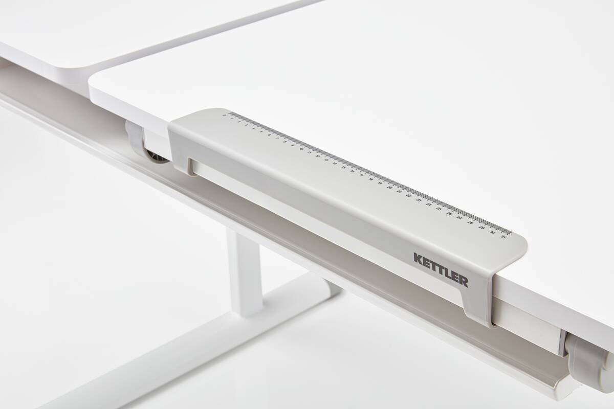 Kinderschreibtisch weiß B/H/T: ca. 110x54x72 cm