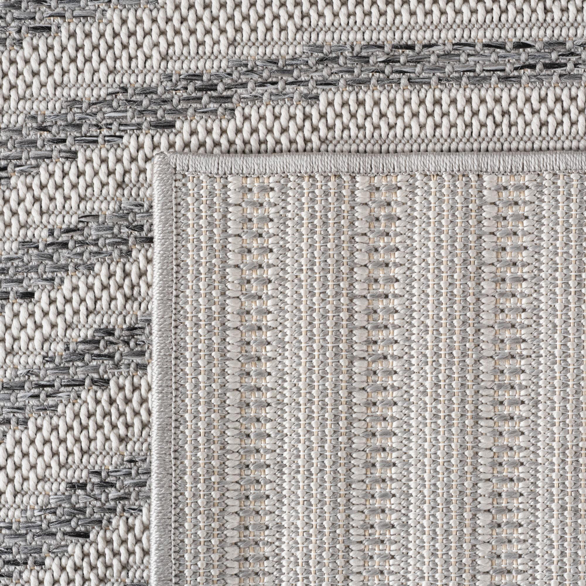 Ayyildiz Outdoorteppich DESERT grau B/L: ca. 120x170 cm