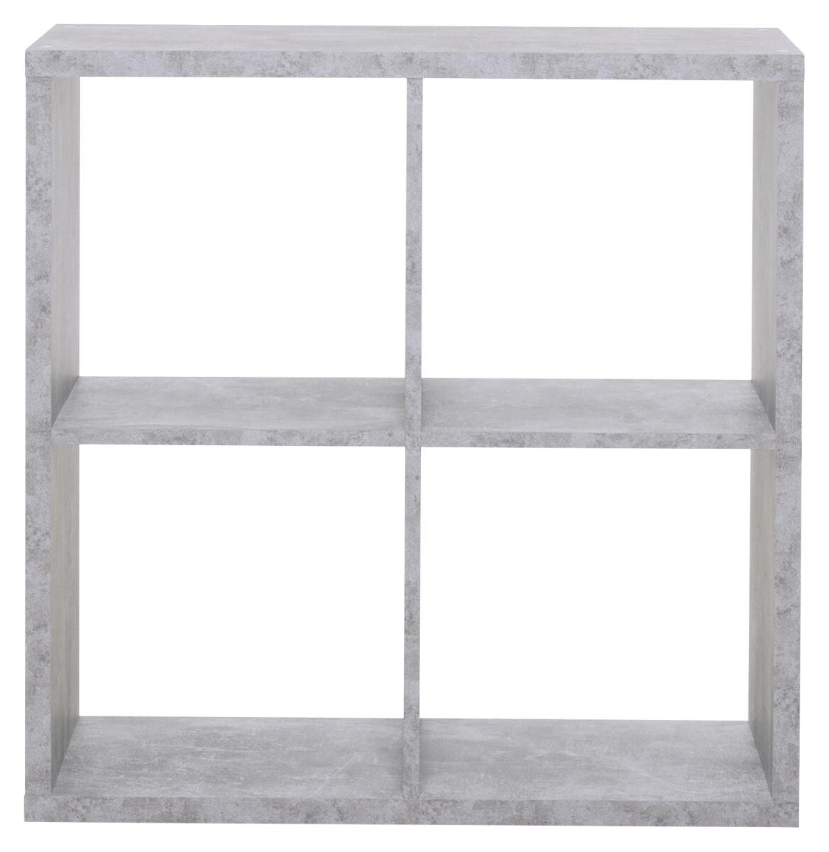 Raumteiler Max Beton Optik B/H/T: ca. 73x73x33 cm