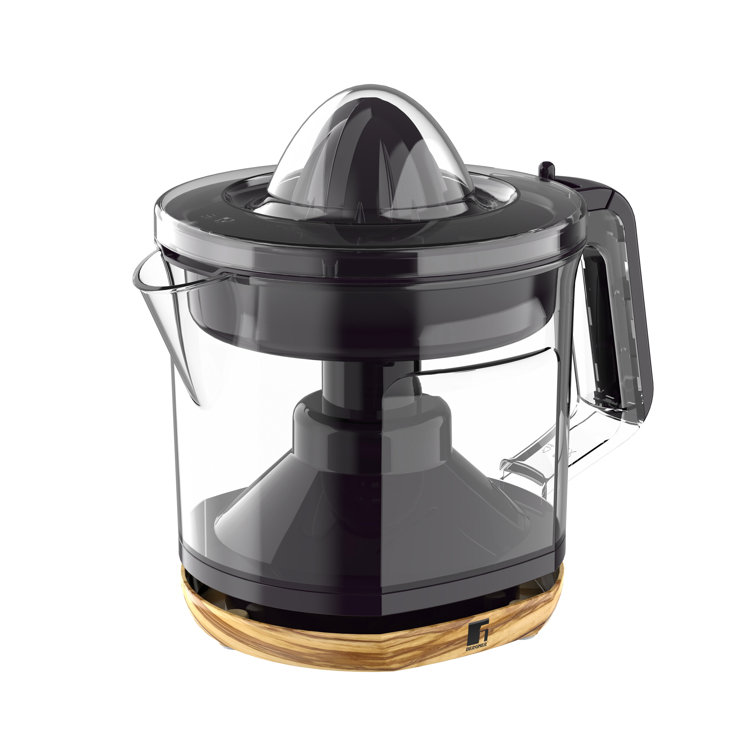 BERGNER Stabmixer schwarz Stahl Kunststoff B/H/L: ca. 18x40,5x20,5 cm