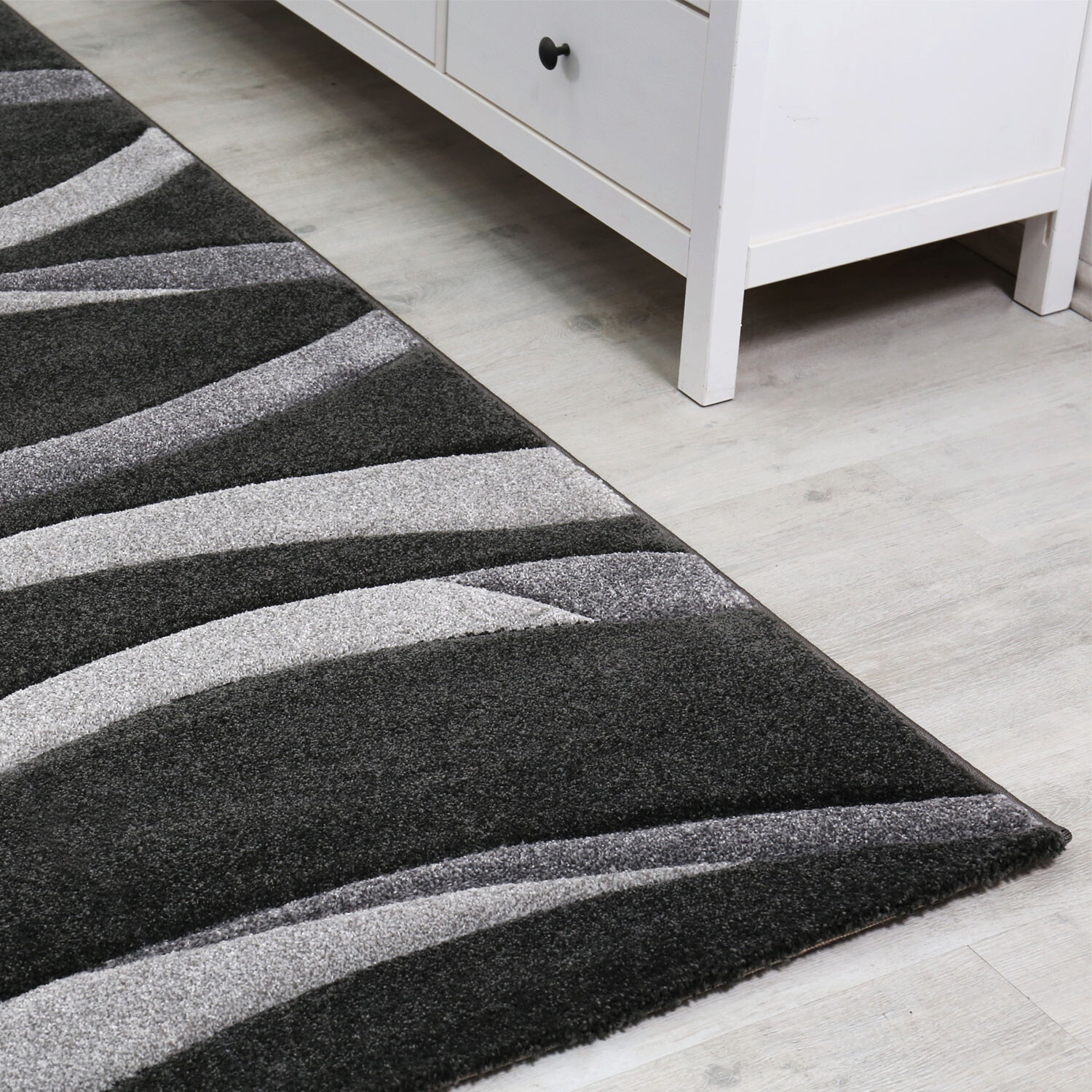 Teppich Malta anthrazit B/L: ca. 120x170 cm