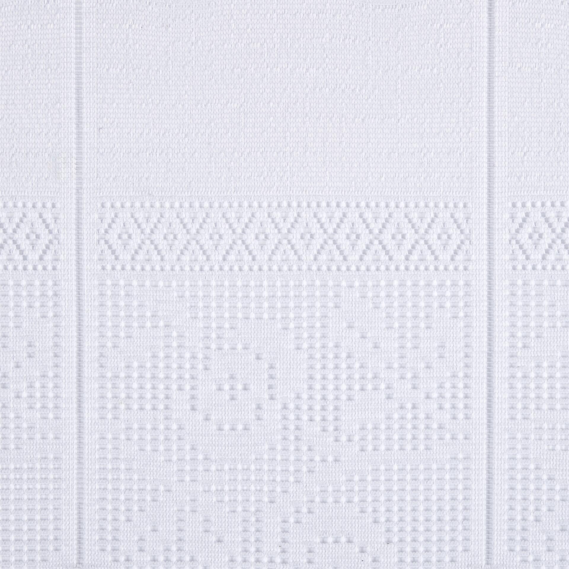 Scheibengardinen-Meterware weiß H: ca. 30 cm