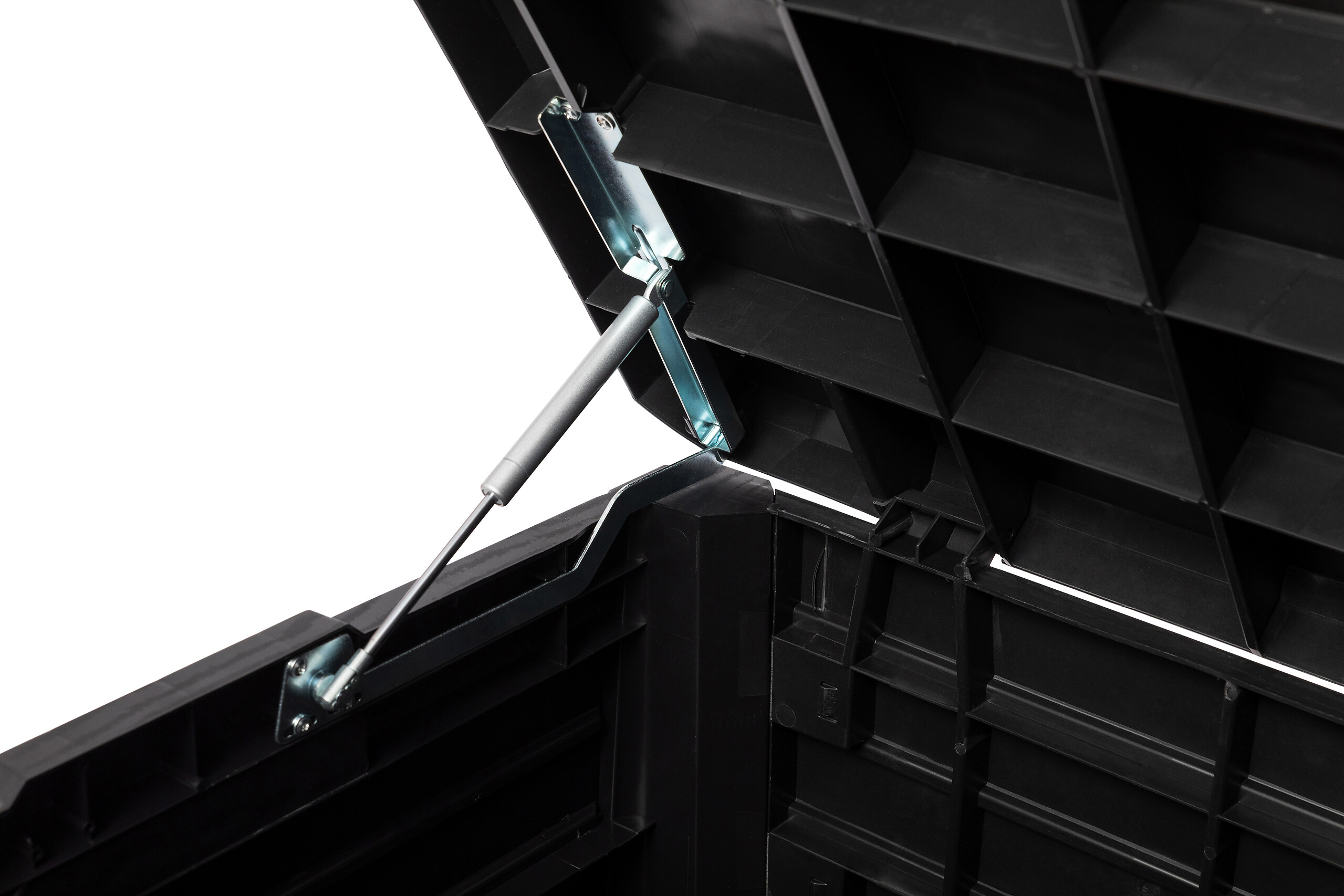 Toomax Aufbewahrungsbox Florida anthrazit Kunststoff B/H/L: ca. 70x60x148 cm