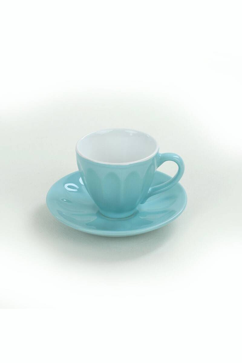 HermiaConcept Teetasse 12-tlg. mehrfarbig Steingut