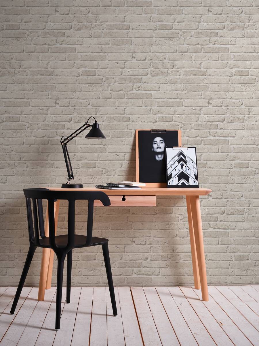 A.S.Creation Vliestapete Best of Wood`n Stone 2nd Edition Steine grau B/L: ca. 53x1005 cm
