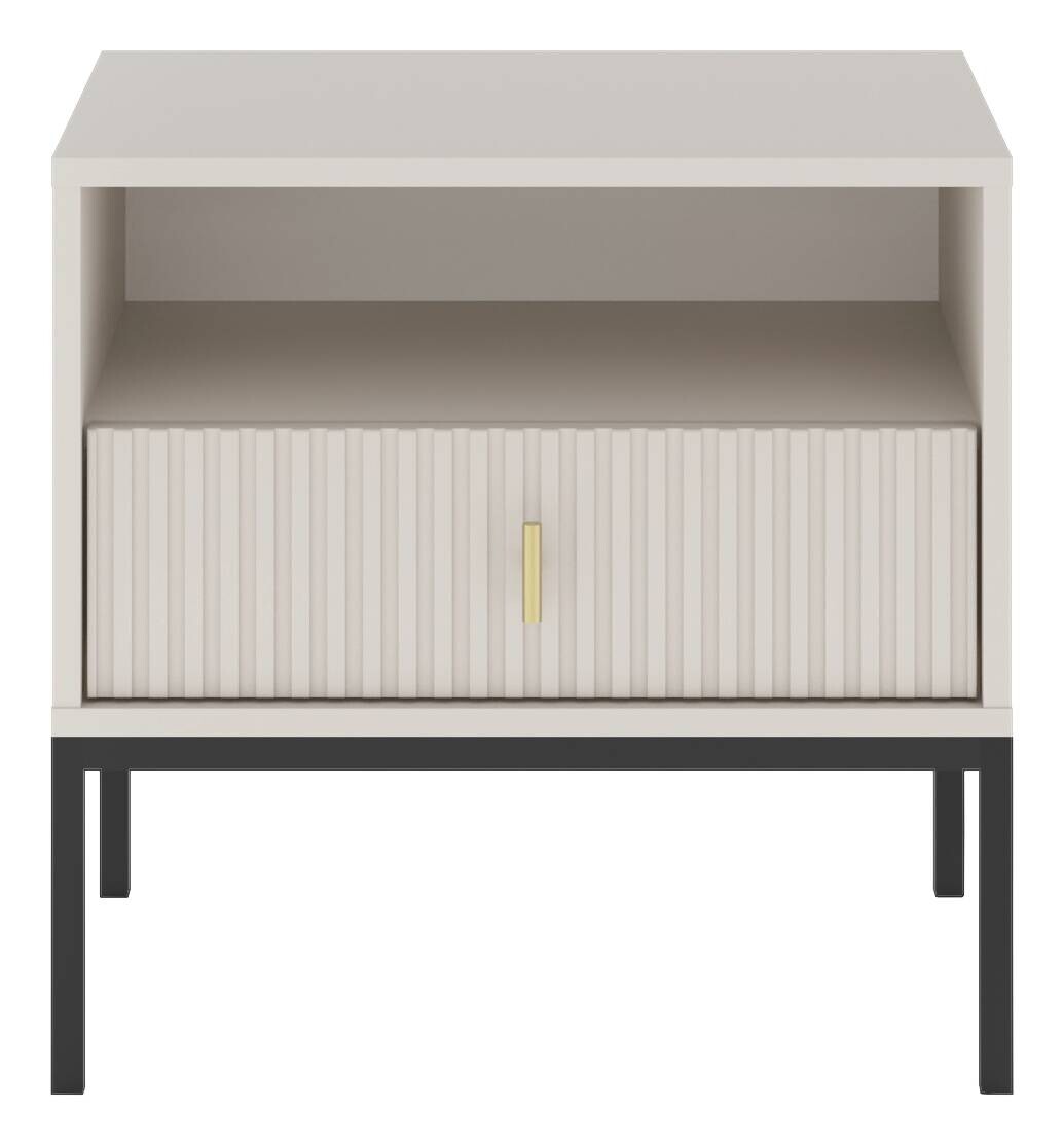 Nachtkonsole MAGGIORE Cashmere B/H/T: ca. 53,9x52,4x39 cm