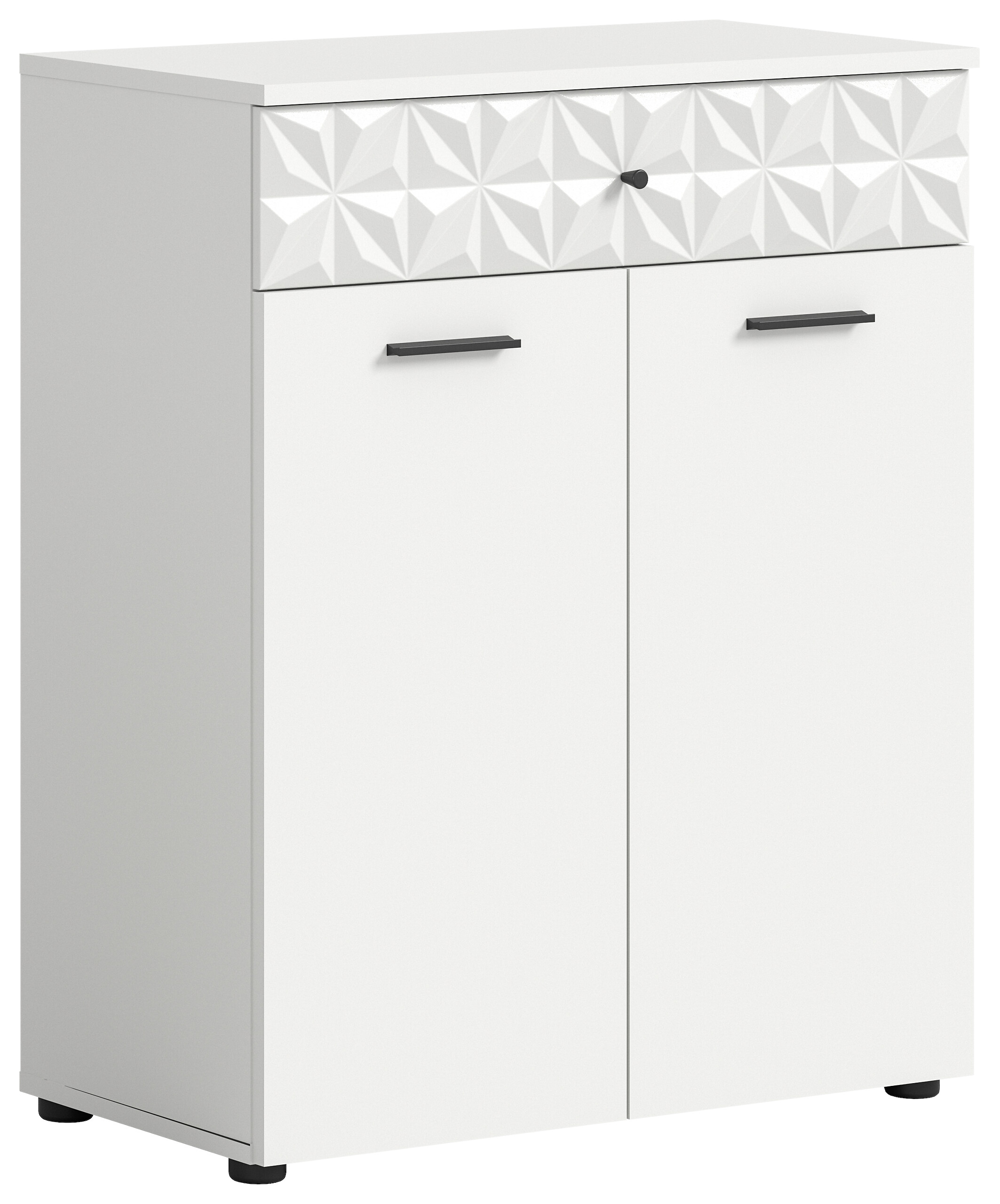 Badkommode Prisma weiß B/H/T: ca. 70x85x34 cm