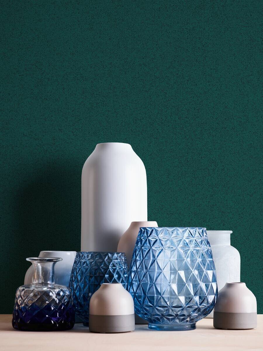 A.S.Creation Vliestapete New Elegance Uni grün B/L: ca. 53x1005 cm