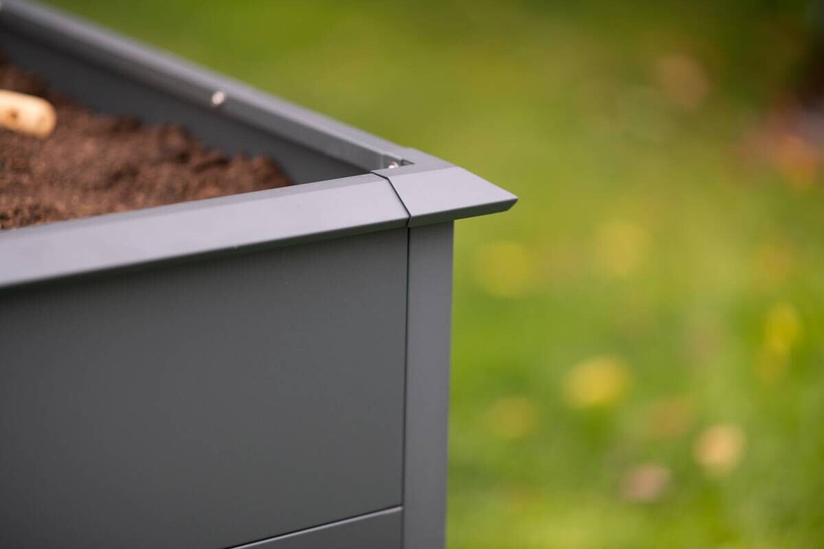 Westmann Hochbeet Primus XL anthrazit Metall B/H/T: ca. 200x77x100 cm