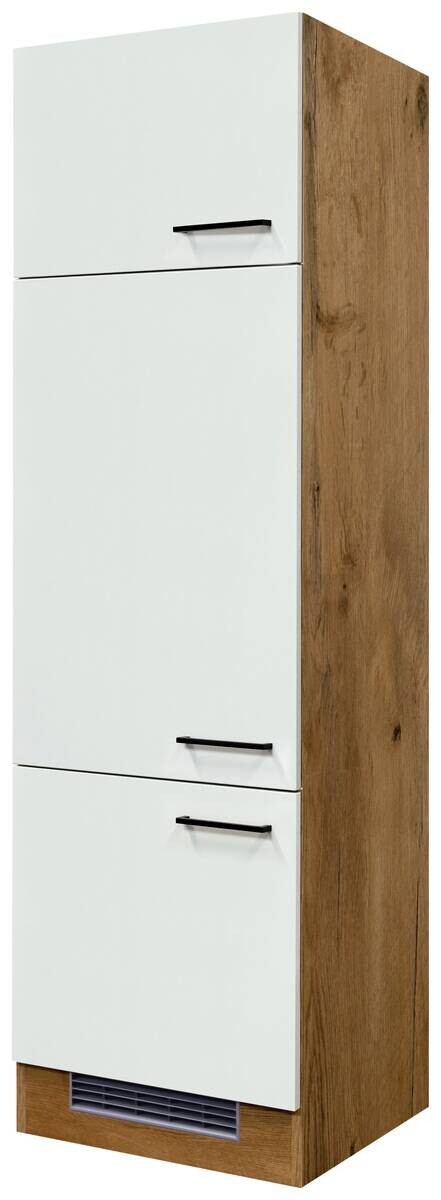 Kühlumbauschrank Avila Magnolie matt B/H/T: ca. 60x200x57 cm