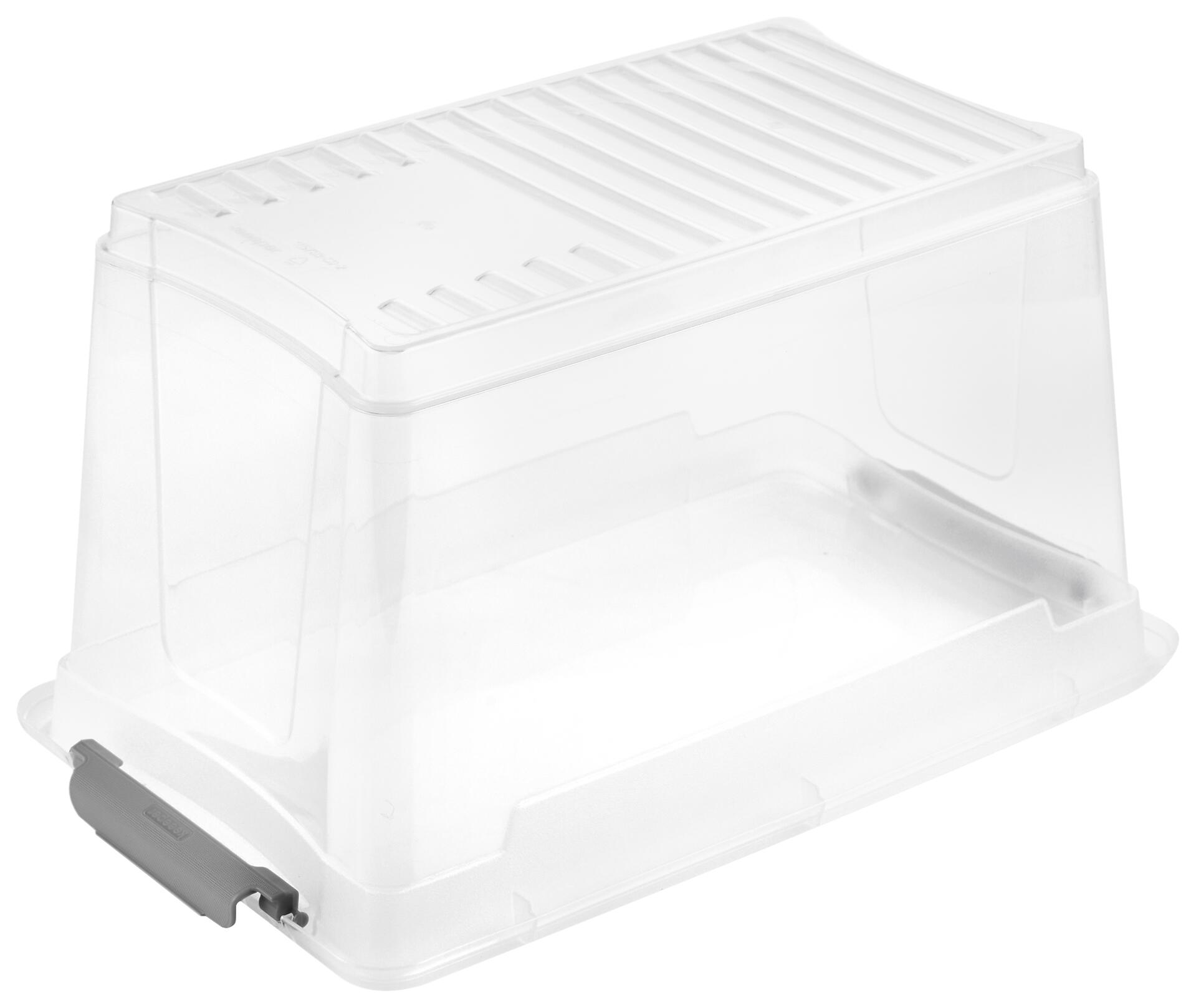 Aufbewahrungsbox transparent B/H/L: ca. 18,5x16x28,5 cm
