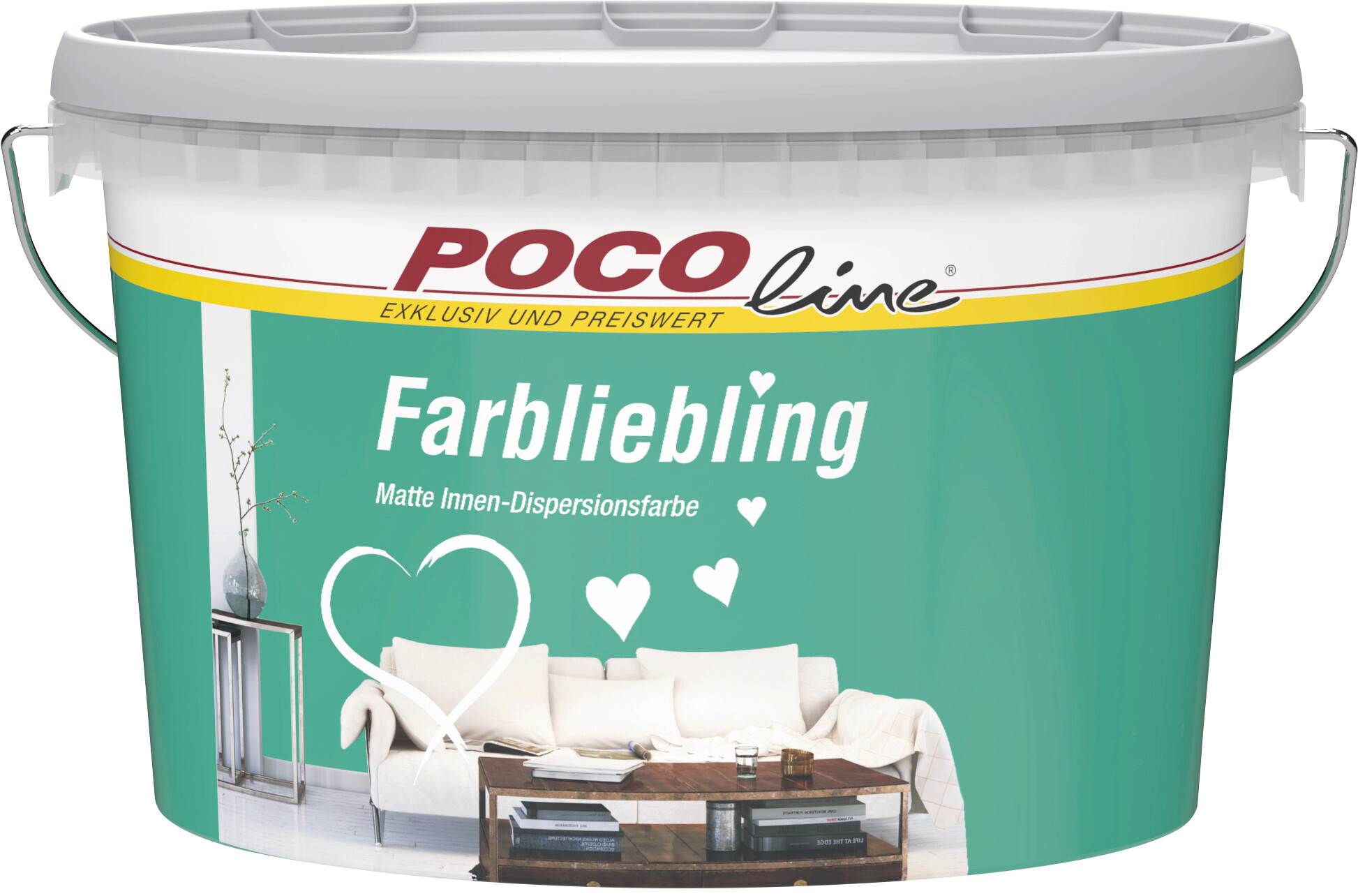 POCOline Raumfarbe Farbliebling Zypern ca. 2,5 l POCOline Raumfarbe Farbliebling Zypern ca. 2,5 l