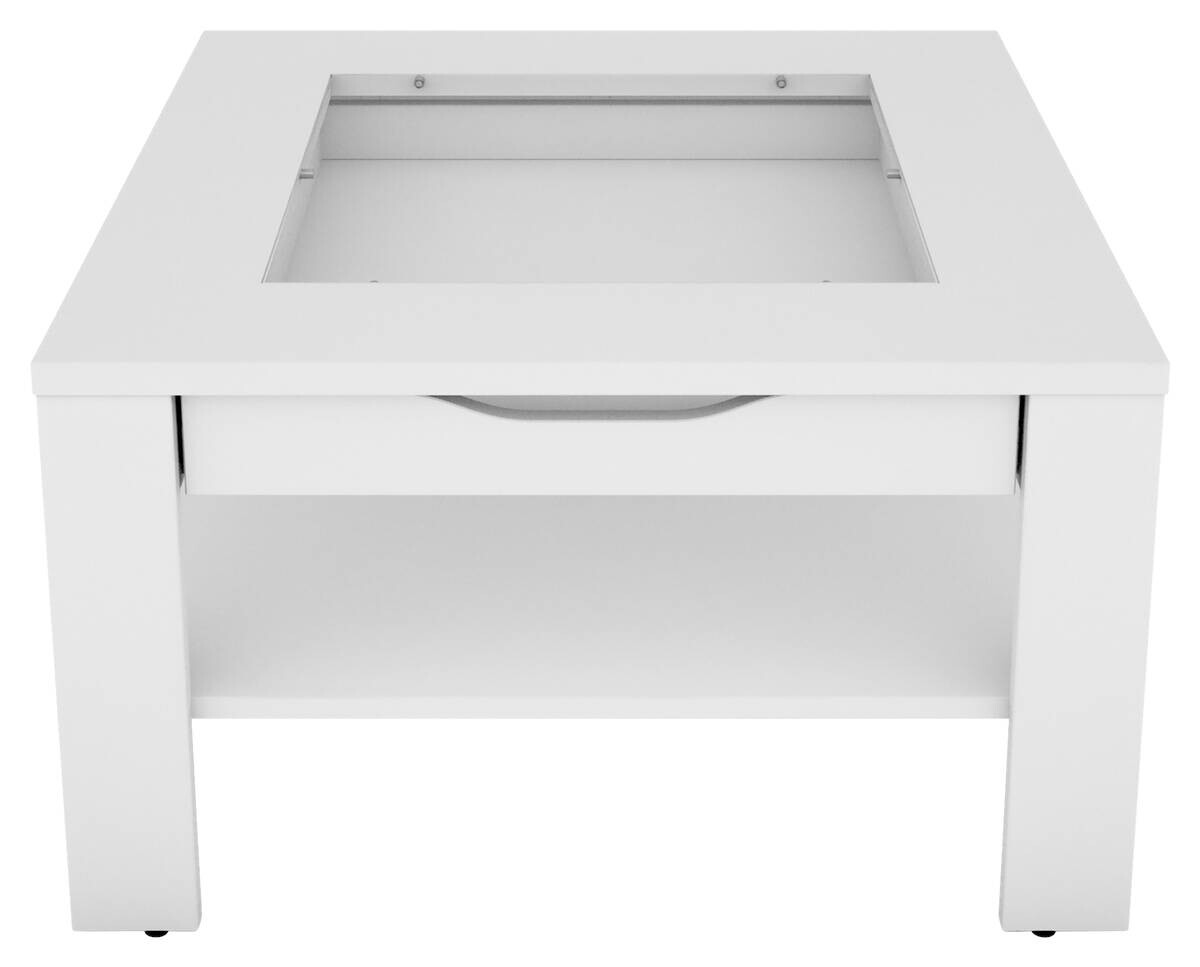 byLIVING Couchtisch RALPH weiß B/H/T: ca. 67x43x67 cm