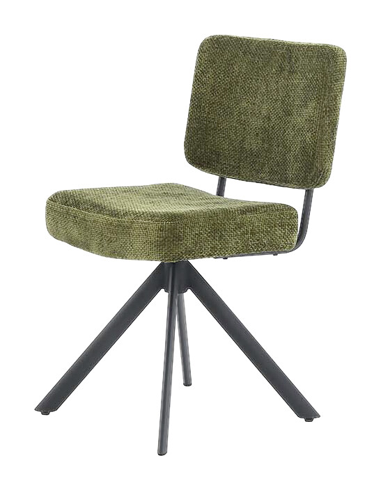 Drehstuhl  grün Webstoff