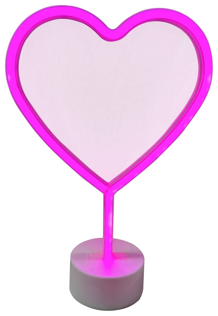 POCOline LED-Neon-Leuchte Herz B/L: ca. 20,8x29,5 cm