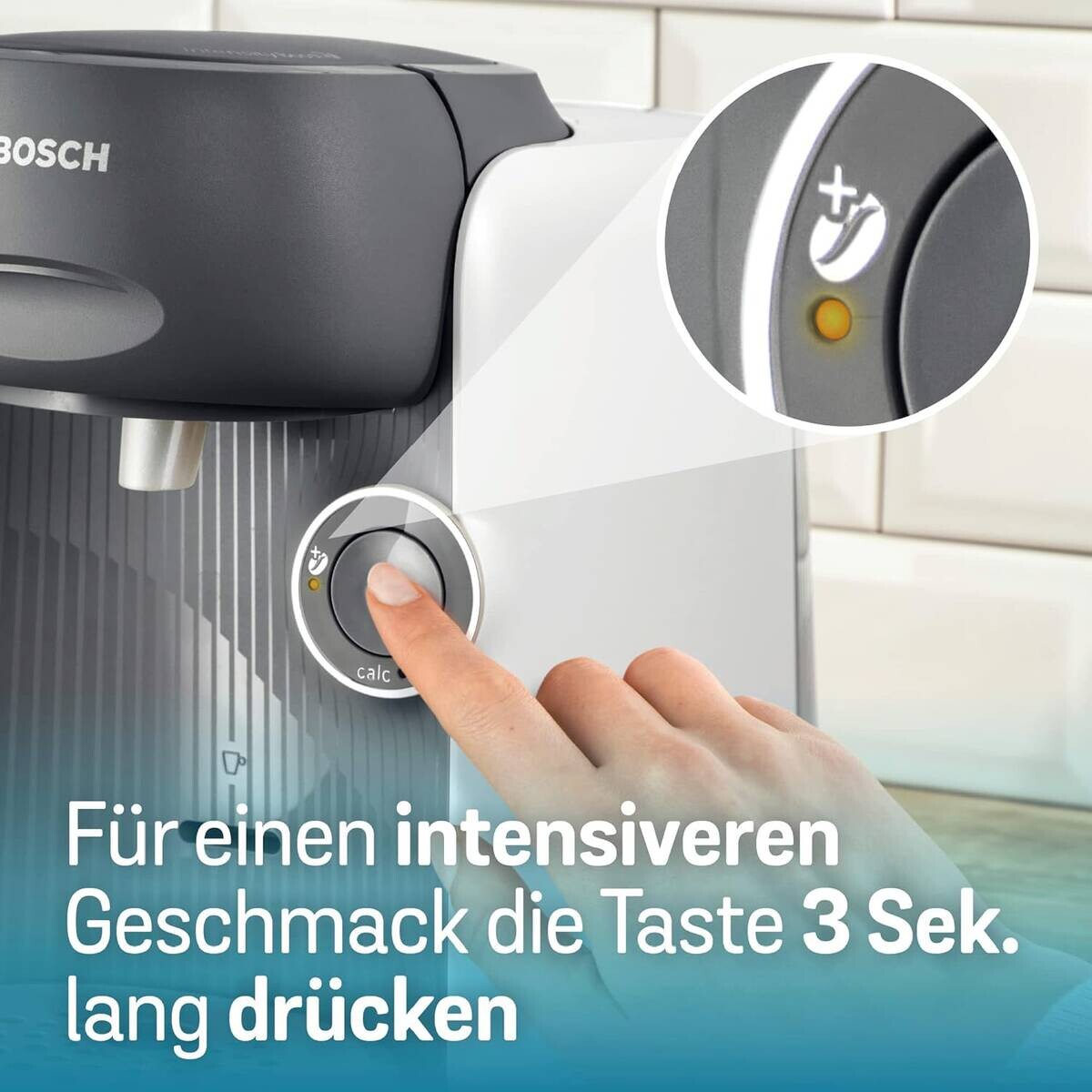 Bosch Kapselmaschine Tassimo Finesse TAS16B4 weiß Kunststoff B/H/T: ca. 15,7x26,5x36,6 cm