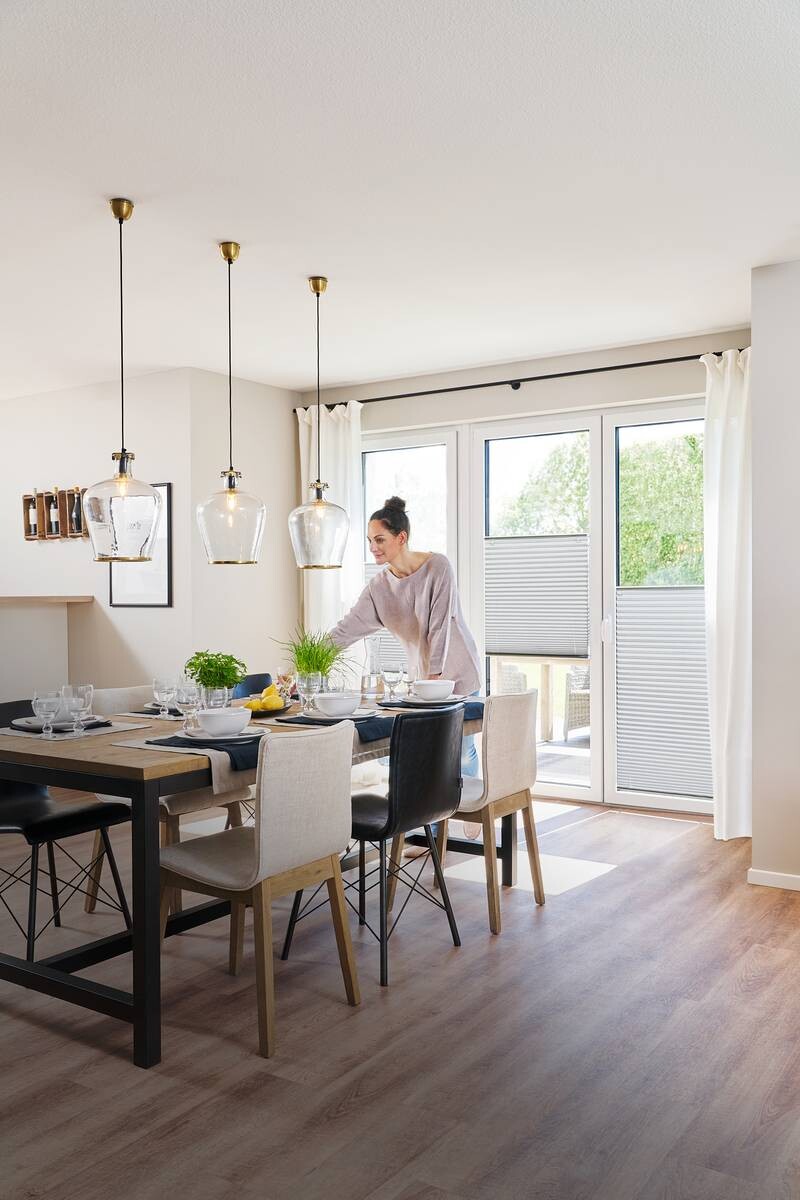 LICHTBLICK Spannplissee grau B/L: ca. 50x130 cm