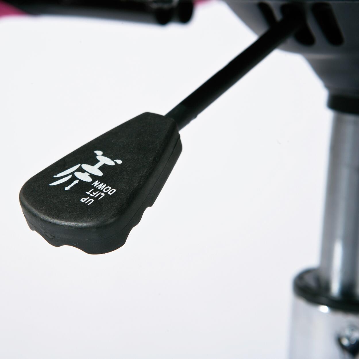 Drehstuhl Bonnie pink Kunststoff Metall