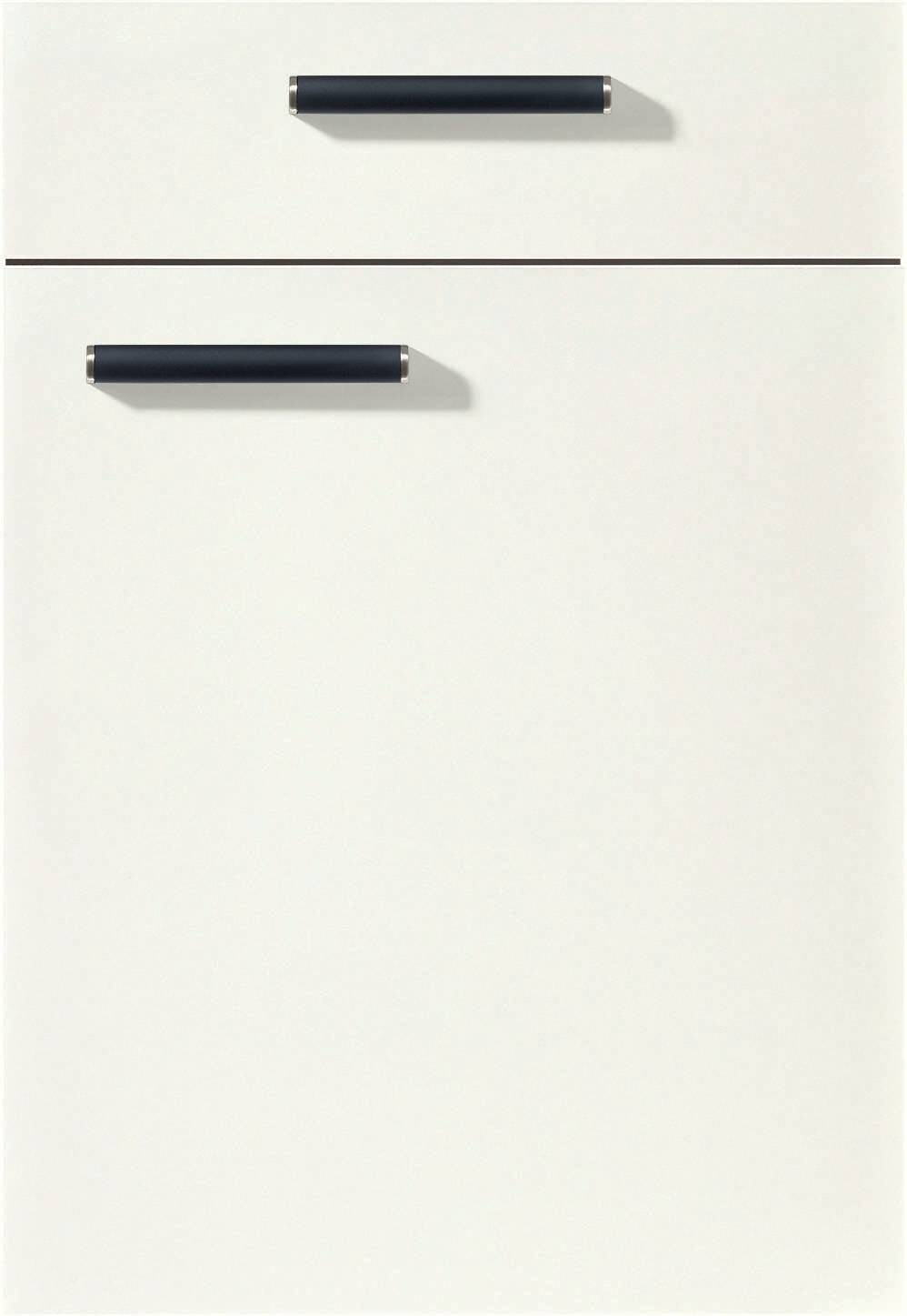 nobilia Winkelküche Flash Magnolie Hochglanz B/T/L: ca. 305x60x275 cm