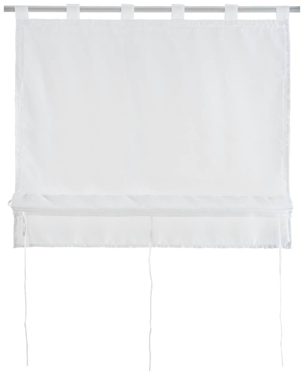 POCOline Bändchenrollo Nouveau weiß B/L: ca. 100x140 cm