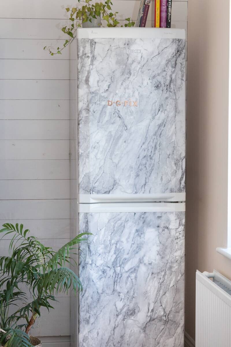 d-c-fix Klebefolie Marmor weiß grau B/L: ca. 67,5x200 cm