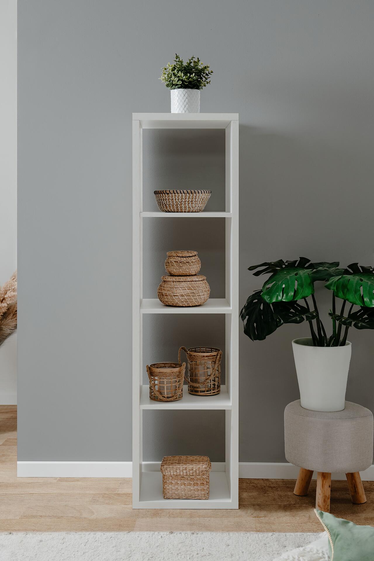 Raumteiler Max weiß B/H/T: ca. 38x141x33 cm