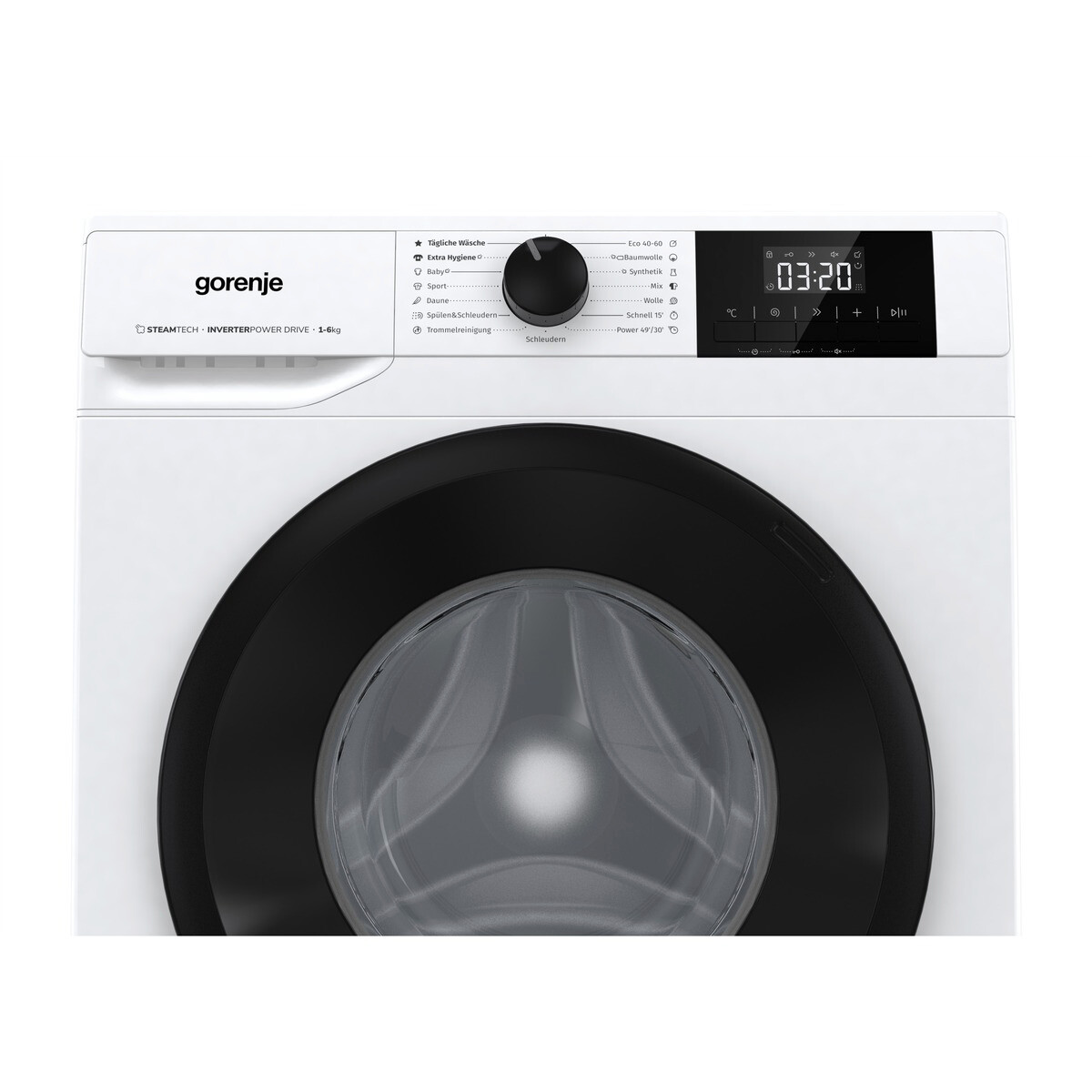 Gorenje Waschmaschine W3NGPI62SBS weiß B/H/T: ca. 60x85x44 cm ca. 6 kg