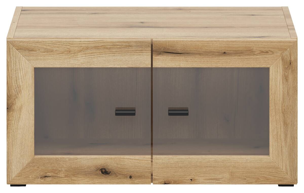 Vitrine System 64 Eiche Evoke Oak Nachbildung B/H/T: ca. 64x32x35 cm Vitrine System 64 Eiche Evoke Oak Nachbildung B/H/T: ca. 64x32x35 cm