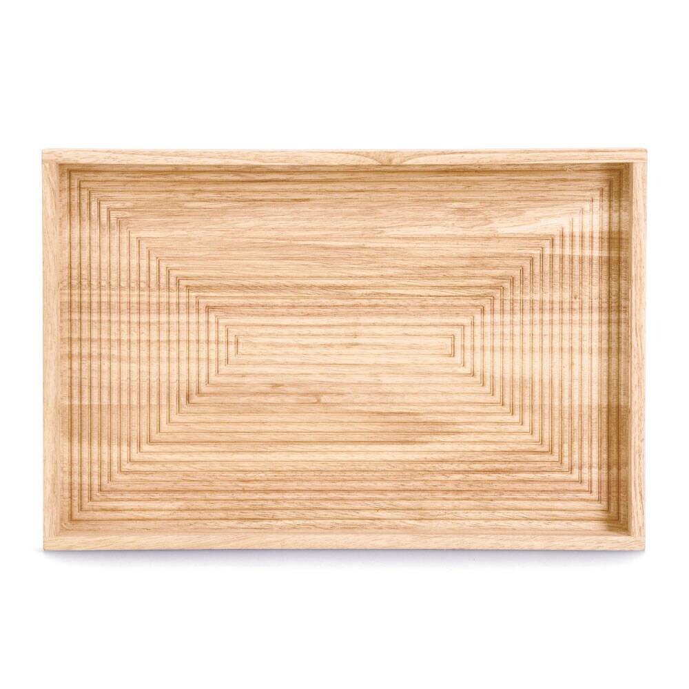 Zeller Serviertablett natur Holz B/H/L: ca. 305x45x457 cm